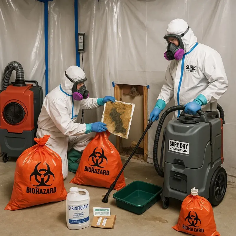 Contaminated Water Handling Protocols process in Windham, OH